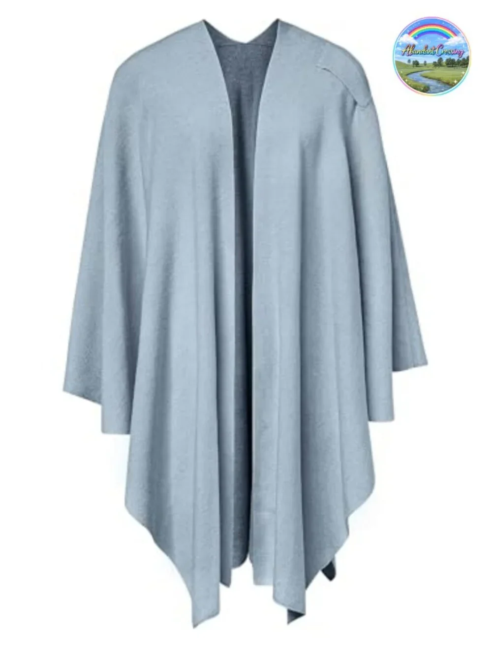 Womens Cross Front Poncho Shawl Wrap Viscose Blend Elegant Formal